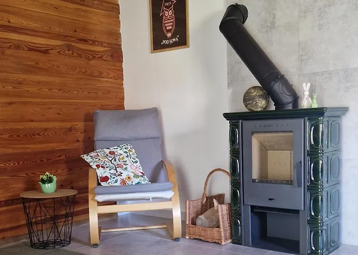 بيت خشبي Dach Pod Sowa *